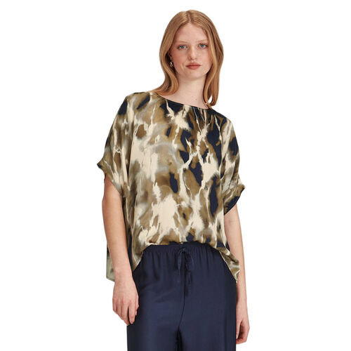 Caroline Sills Gabbie Print Top